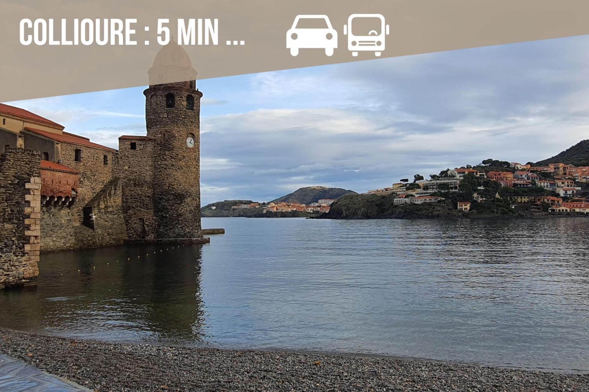 L'escapade, Port A 200m, Climatisation Et Balcon * Port Vendres