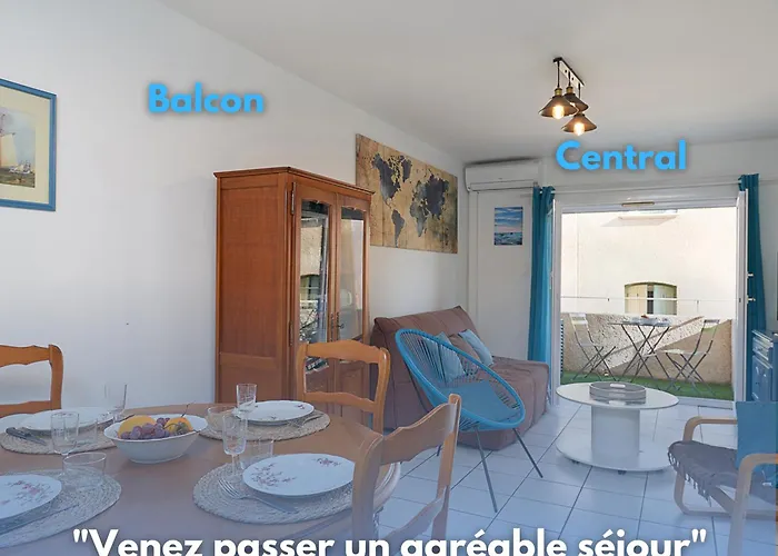 L\'Escapade, Port A 200M, Climatisation Et Balcon