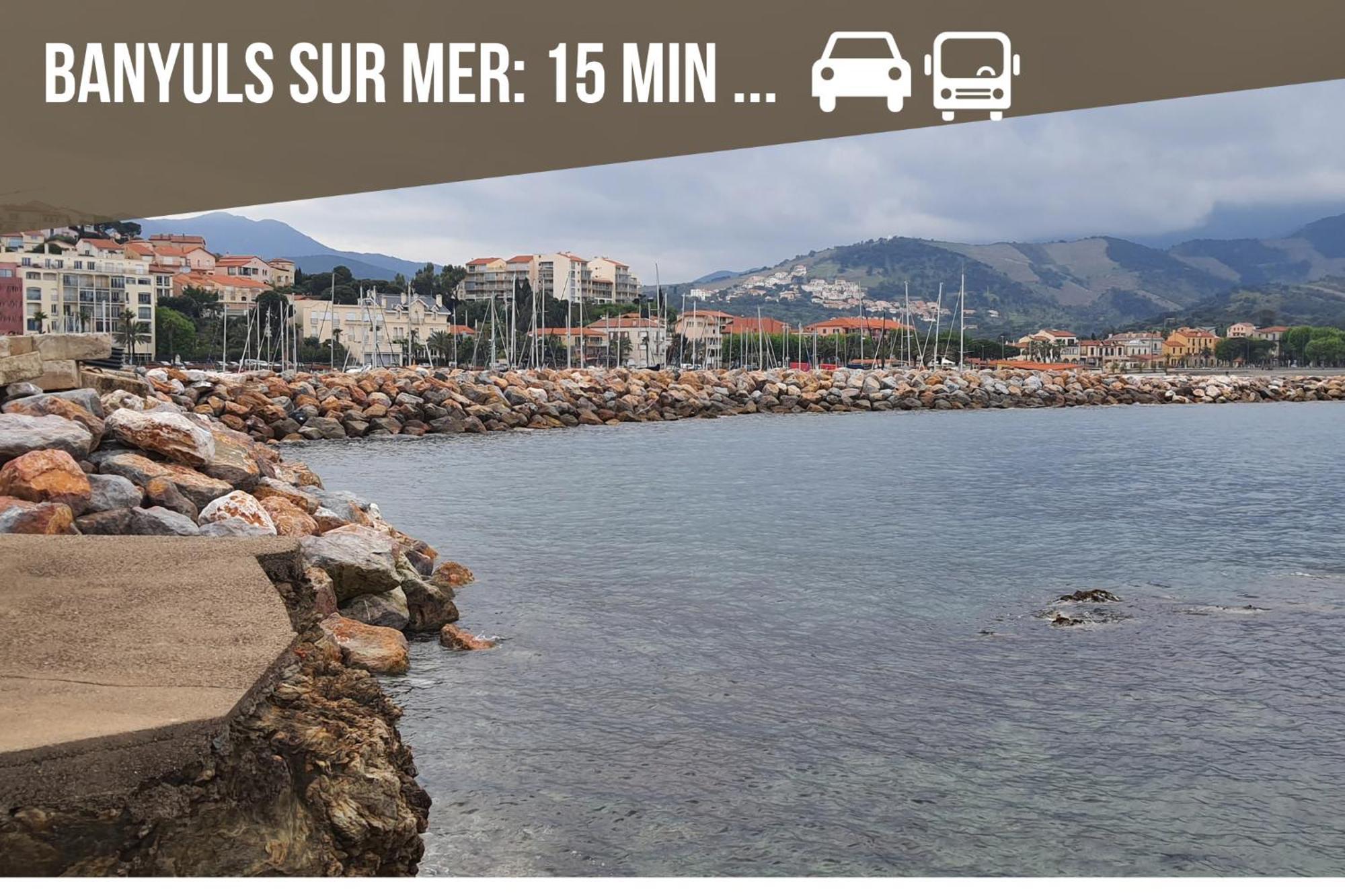 L'escapade, Port A 200m, Climatisation Et Balcon * Port Vendres